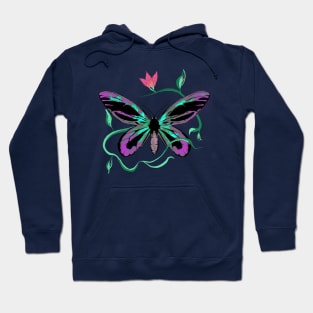 Purple Wings Hoodie